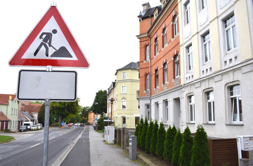 Auch die Lutherstraße ist von der Baumaßnahme betroffen.