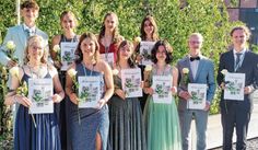 Alle Sängerstadt-Abiturienten mit dem Traumergebnis von 1,0 oben von links: Nico Frenkel, Fiona Schellenberg, Helena Jüngling, Leonie Thümer; unten von Links: Laura Seifert, Victoria Friedrich, Larissa Fuhsy, Amelie Halbin, Colin Lode und Karl Hülle.