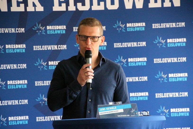 Jens Hewald, Inhaber Parkhotel Dresden und neuer Gesellschafter Dresdner Eislöwen. Foto: Büttner