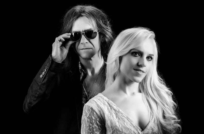 Rockduo Edgar und Marie.