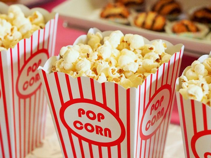 Popcorn sieht gut aus, duftet toll und schmeckt.