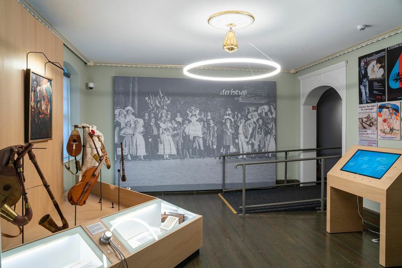 Blick in den neu gestalteten Empfangsraum des Wendischen Museums. Foto: Stadt Cottbus/Bernd Choritz
