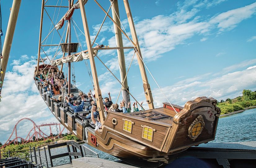 Das »Santa Maria« im Freizeitpark BELANTIS.