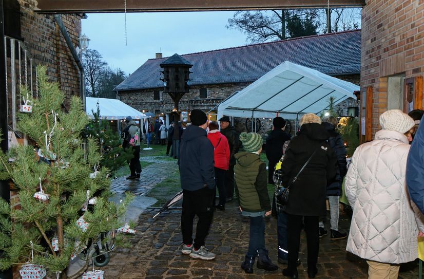 Während des Nikolausmarktes gibt es viel zu entdecken.