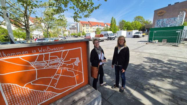 Anett Felgenhauer und Anne Petrick engagieren sich für ein Bürgerbegehren.