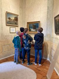 Eindrücke sammeln in der Carl-Blechen-Sammlung im Schloss Branitz.