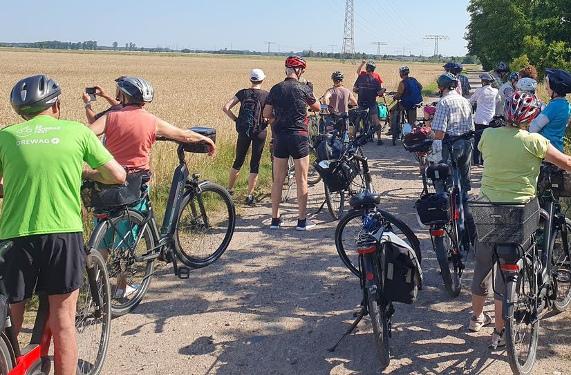 Radtour mit der Riesa Information.