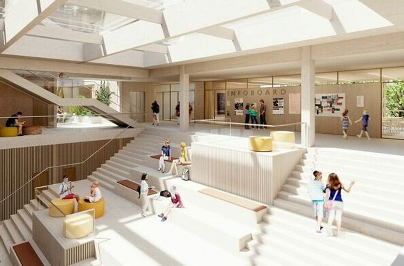 Der Siegerentwurf stammt vom Büro Baumschlager Eberle Architekten aus Berlin.