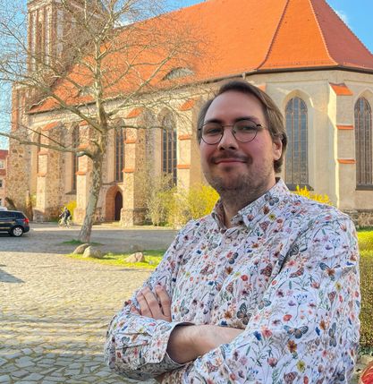 Sebastian Schäller aus Dresden ist der neue Pfarrer in der Evangelischen Gesamtkirchengemeinde im Lausitzer Seenland.