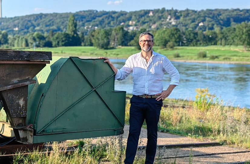 Sven Spielvogel wartet auf die ersten Schiffe in dieser Reparatur-Saison.