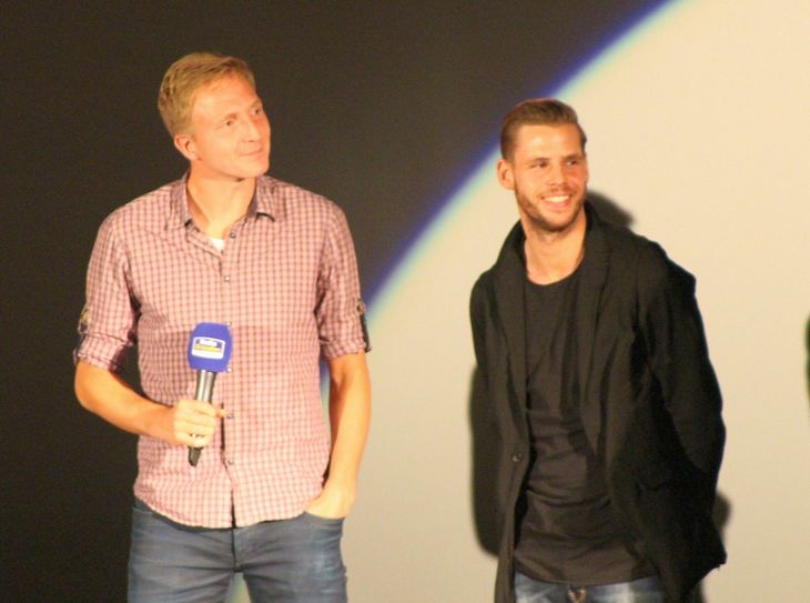 Aufstiegshelden Marco Hartmann (li.) und Justin Eilers (Foto: Büttner)