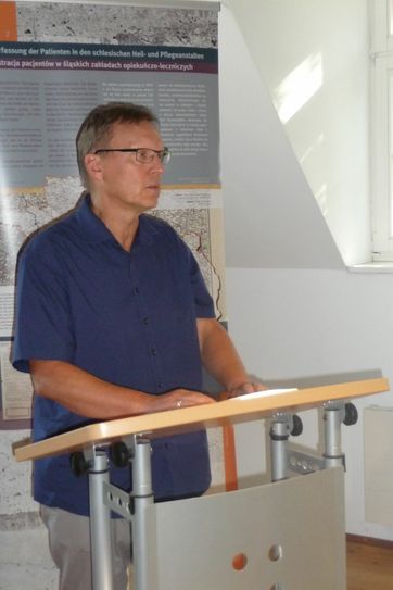 Gedenkstättenleiter Dr. Boris Böhm. Fotos: Fiedler