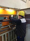 Daniel Kießling ist Auszubildender zum Elektroniker für Betriebstechnik.