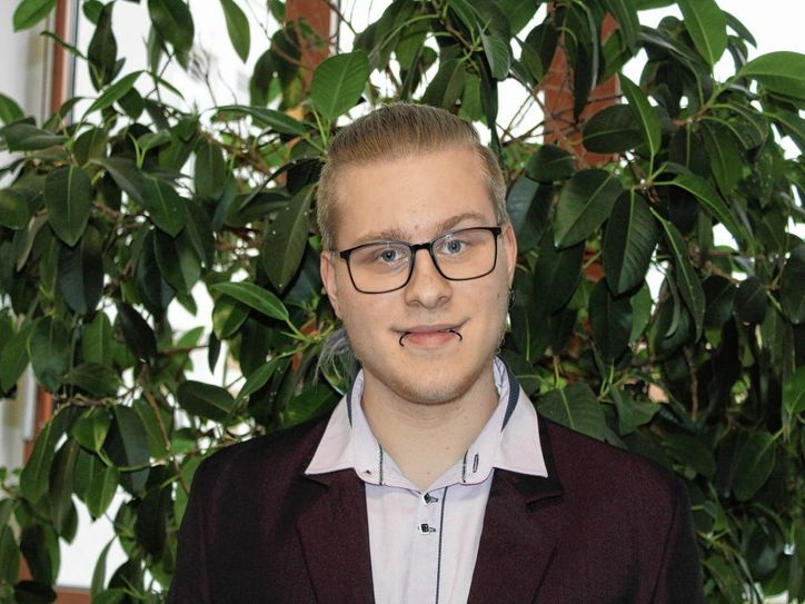 Ehrenpreisträger Fabian Schulze aus Hoyerswerda. 	                   Foto: Silke Richter