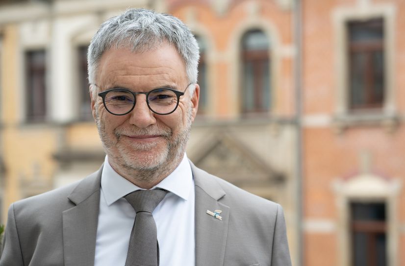 Freitals Oberbürgermeister Uwe Rumberg (Freitals Konservative Mitte).    Foto: Stadt Freital / Jana Maiwald