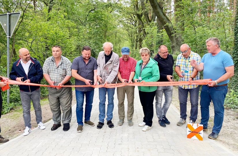 Zwei wichtige Radroutenabschnitte südlich der Stadt Lübben sind modernisiert und jetzt freigegeben worden.