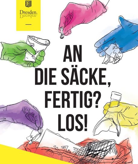 Am 5. April wird wieder für Sauberkeit auf den Elbwiesen gesorgt.