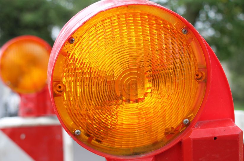 Achtung! Bauarbeiten.