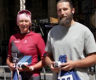 Die besten Einzelfahrer wurden mit Gold gewürdigt: Kati Hatting (49) und Tobias Kranz (40).