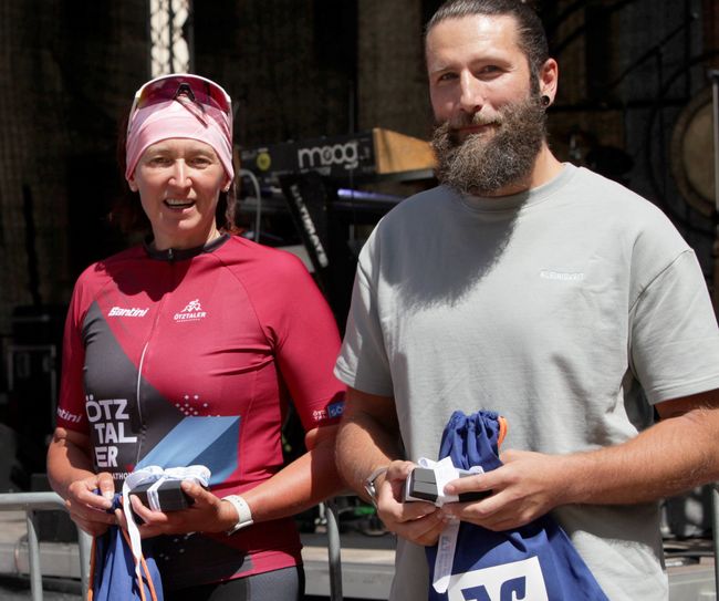 Die besten Einzelfahrer wurden mit Gold gewürdigt: Kati Hatting (49) und Tobias Kranz (40).