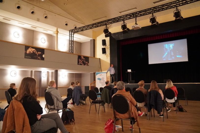 Die Vorträge sind immer gut besucht. Foto: Filmuniversität Babelsberg KONRAD WOLF