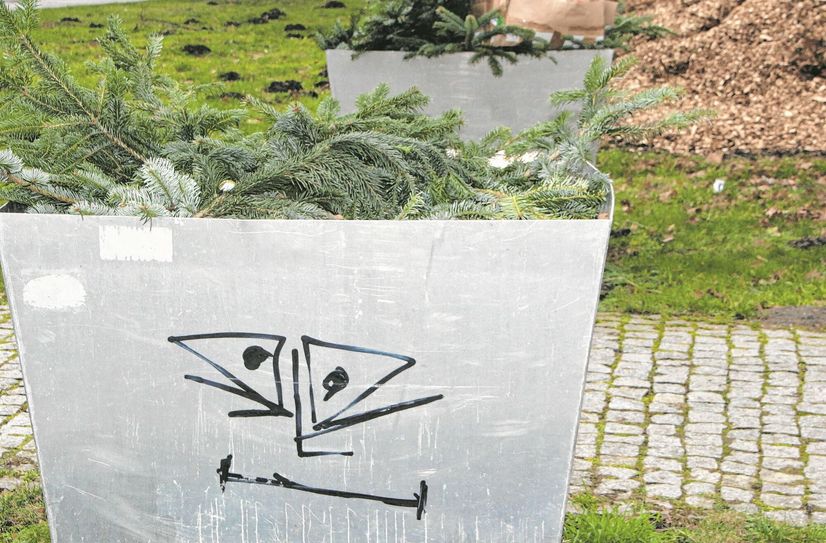 Wieder Schmierereien in Großenhain.