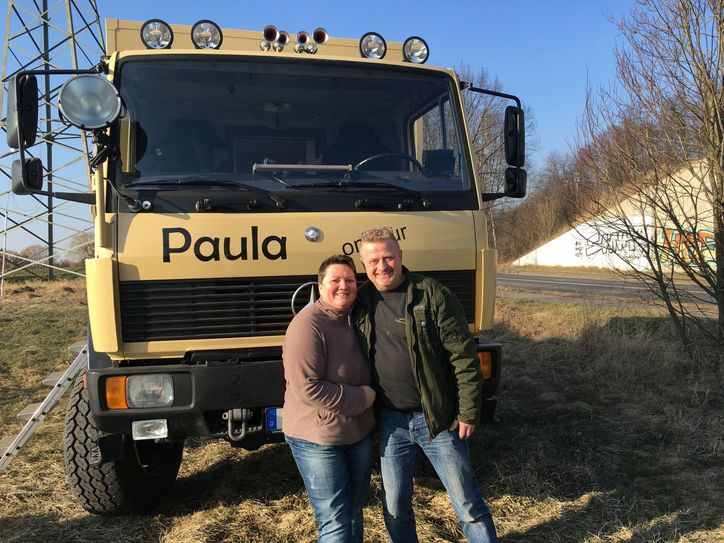 Gabi und Frank Wagner starten wieder durch und begeben sich mit ihrer »Paula« auf eine abenteuerliche Reise in den Nahen Osten. Foto: Privat