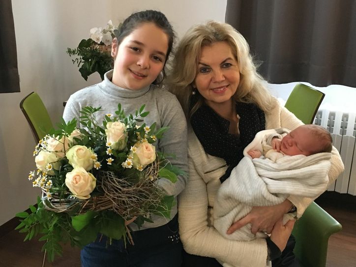 Suley Malu ist das 50. Baby in 2016. Foto: Lausitz Klinik.