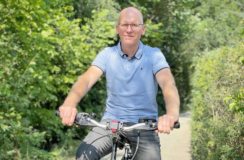 Lübbens Klimaschutzmanager Mathias Wolff.
