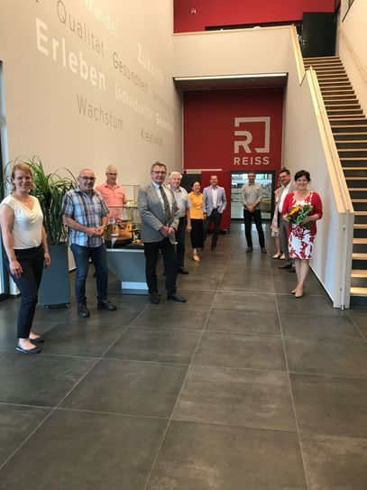 Gastgeber war diesmal die die Firma Reiss Büromöbel GmbH im Gewerbegebiet Lausitz. Foto: pm