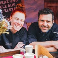 Geraldine Lösche und Christian Graf, Regionalsiegelträger mit der Bäckerei "der Brotgraf".