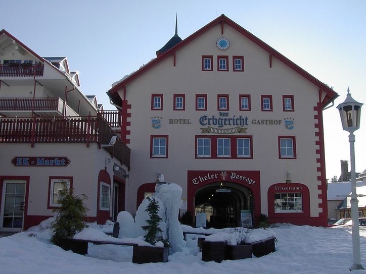 Das Hotel „Zum Erbgericht“ ist gut gerüstet für die Gäste und vielleicht liegt dann auch der erste Schnee?                Foto: Hotel