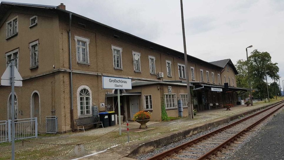 Der Bahnhof in Großschönau. Foto: WochenKurier