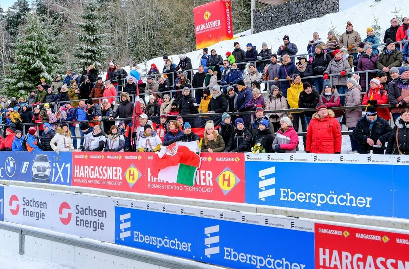 EBERSPÄCHER Rodel-Weltcup in Altenberg.