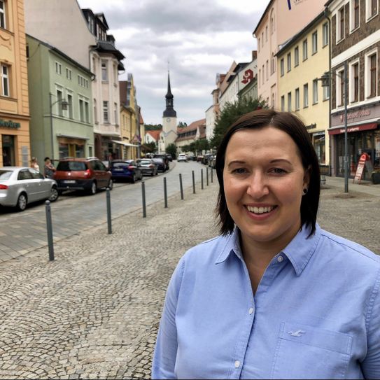 Madlen Schwausch, City-Managerin von Spremberg. Foto: Tudyka.PR