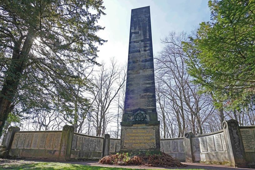 Das Denkmal  am Segen-Gottes-Schacht. Foto: PR/Stadt Freital