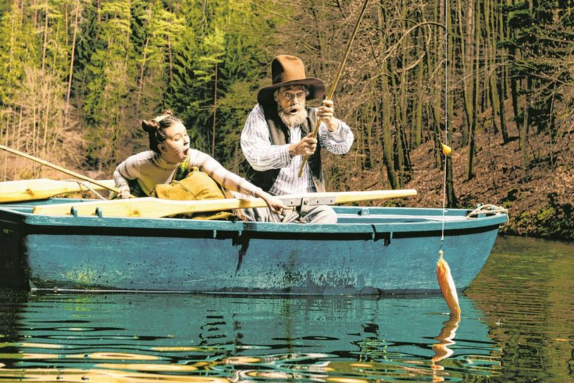 »Pettersson und Findus« (Raffaela Lanci &amp; Jürgen Haase), ab 12. Juni auf der Felsenbühne Rathen.