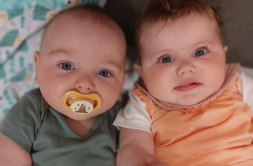 Das Foto zeigt Babys der »Eltern-Kind-Gruppe«.