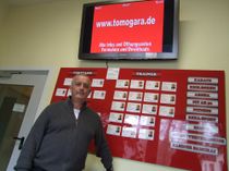 Der 58-jährige Jan Geppert gehört zu den Gründungsmitgliedern von Tomogara Ryu.