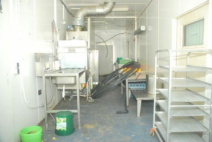Offener Küchencontainer
