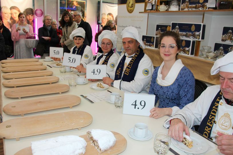Vier Kriterien werden bewertet, maximal fünf Punkte pro Kriterium werden vergeben, insgesamt je Stollen sind maximal 20 Punkte möglich.
