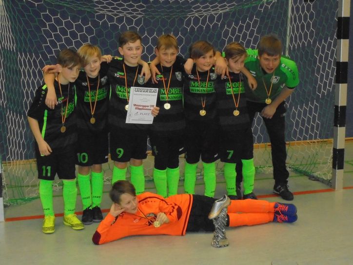 Die Klipphausener E-Junioren sind Kreismeister im Futsal.