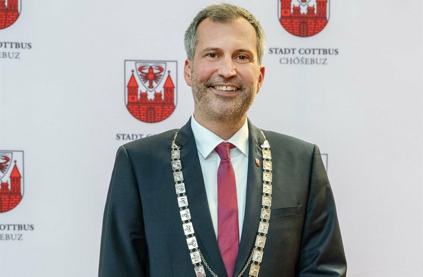 Tobias Schick, Oberbürgermeister der Stadt Cottbus.