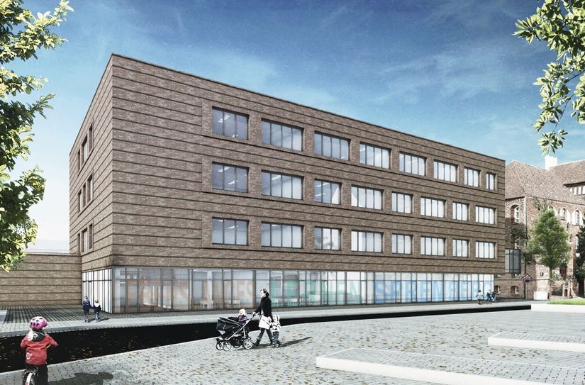 So könnte der Anbau der Berufsorientierten Oberschule aussehen.
