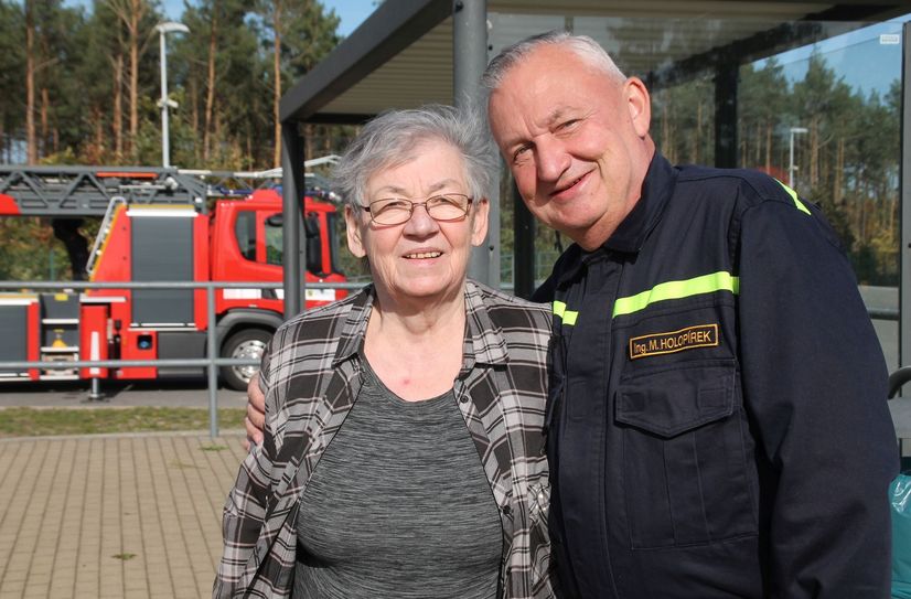 Ing. Milos Holopirek aus Tschechien und Helga Nickich aus Hoyerswerda verbindet eine alte Freundschaft, die die grenzüberschreitende Zusammenarbeit erst möglich machte. »Wir sind sehr zufrieden und dankbar, dass wir hier trainieren dürfen und wahnsinnig toll betreut werden«, sagt Holopirek.