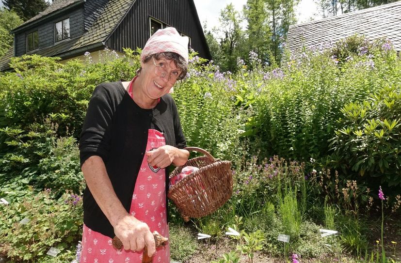 Die Semmelmilda alias Sabine Nowraty.