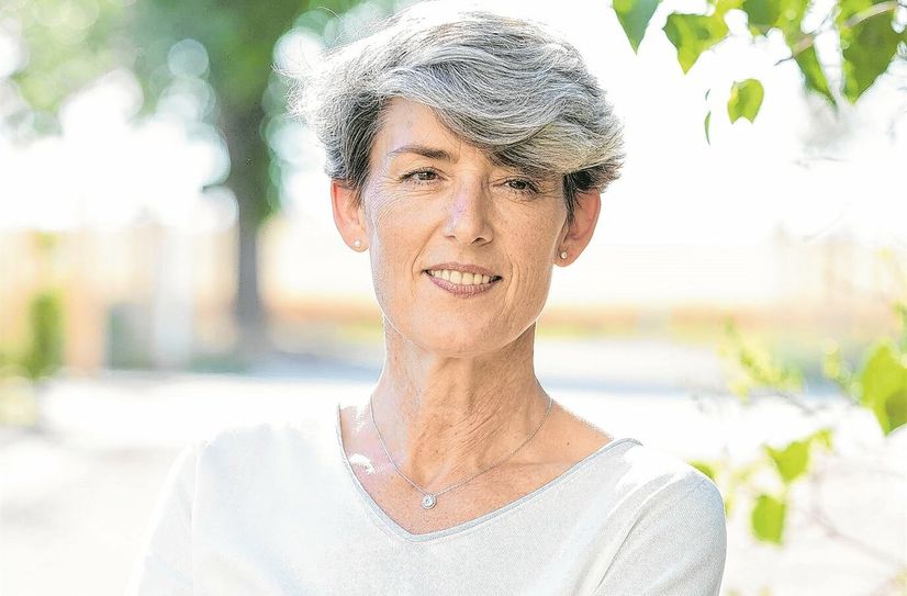 Judith Faller-Moog von der Ölmühle aus Klappendorf.