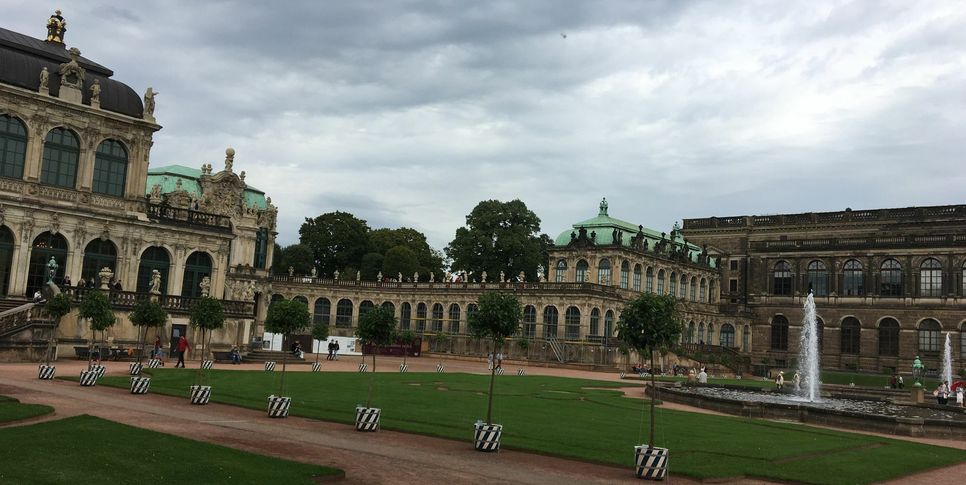 Der Innenhof des Zwingers wird am 11. Juli zum Open Air-Konzertsaal. Foto: Pönisch