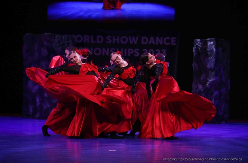 Bei der IDO Show Dance Weltmeisterschaft erwartet die Besucher Tanzkunst auf höchstem Niveu.