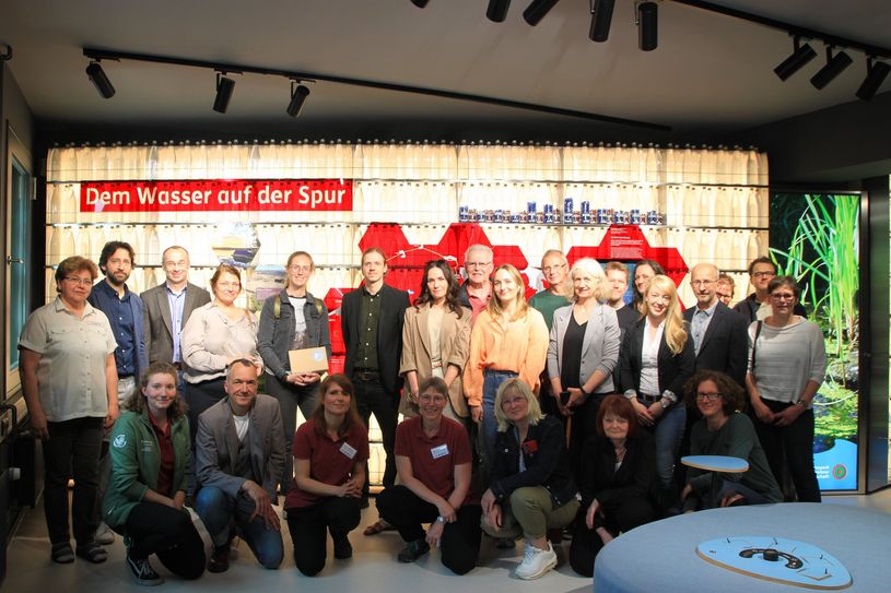 Das Begegnungszentrum mit der Ausstellung »Dem Wasser auf der Spur« wurde im Naturparkhaus in Bad Liebenwerda feierlich eröffnet.  Foto: pm
